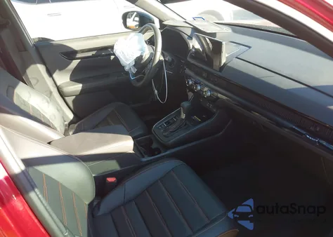 2025 Honda Cr-V Hybrid Sport Touring из США, поврежденный, VIN 2HKRS6H90SH807843